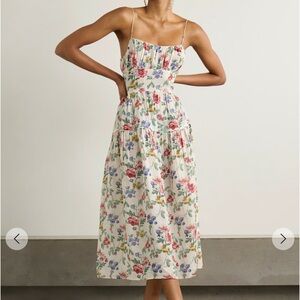 BNWT Doen Benoit Dress in Ivory Wild Rose